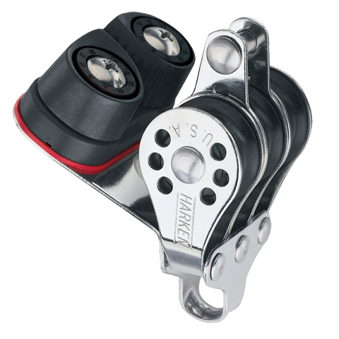 [HK-231] HARKEN  22 mm Triple Becket Block — Cam Cleat