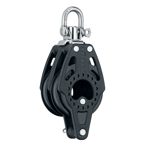 [HK-2603] HARKEN  57 mm Double Block — Swivel, Becket 