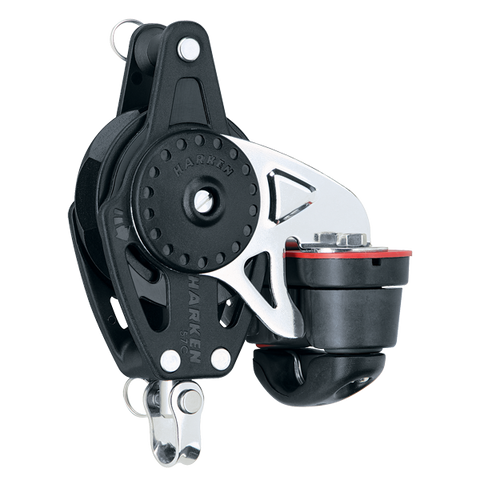 [HK-2628] HARKEN  57 mm Ratchamatic® Block — Swivel, Becket, Cam Cleat