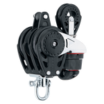 [HK-2632] HARKEN  57 mm Triple Ratchamatic® Block — Swivel, Cam Cleat, 40 mm Block