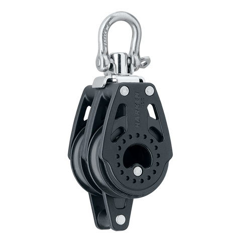 [HK-2639] HARKEN  40 mm Double Block — Swivel, Becket 