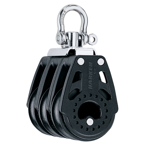 [HK-2640] HARKEN  40 mm Triple Block — Swivel 