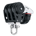 [HK-2647] HARKEN  40 mm Triple Block — Swivel, Cam Cleat