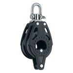 [HK-2663] HARKEN  75 mm Double Block — Swivel, Becket 