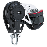 [HK-2666] HARKEN  75 mm Block — Swivel, Cam Cleat