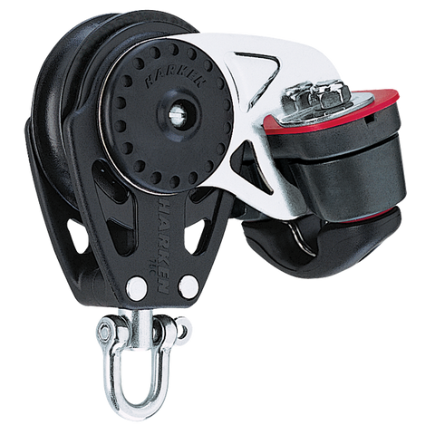 [HK-2666] HARKEN  75 mm Block — Swivel, Cam Cleat