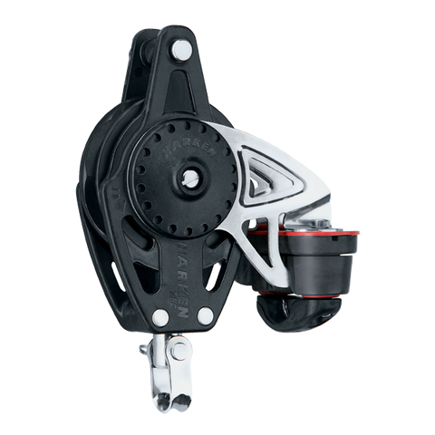 [HK-2684] HARKEN  75 mm Ratchamatic® Block — Swivel, Becket, Cam Cleat