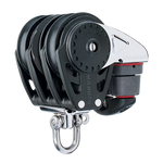 [HK-2685] HARKEN  75 mm Triple Ratchamatic® Block — Swivel, Cam Cleat