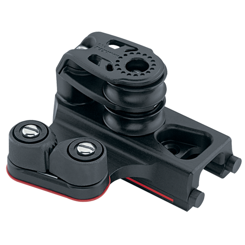 [HK-2743] HARKEN  22 mm End Control — Double Sheave, Cam Cleat, Set of 2