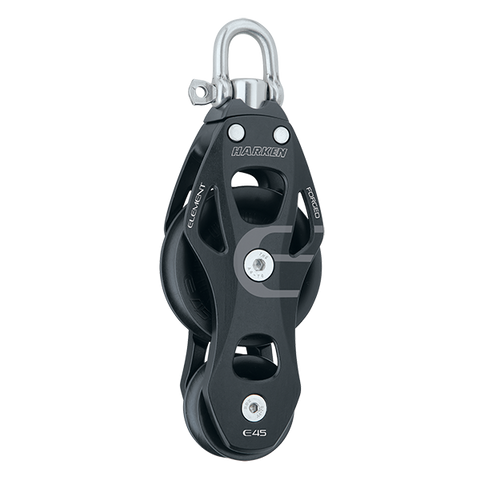 [HK-6232] HARKEN  45 mm Aluminum Element Fiddle Block — Swivel