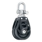 [HK-6238] HARKEN  45 mm Aluminum Element Double Block — Swivel