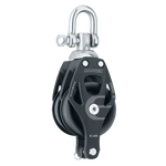 [HK-6239] HARKEN  45 mm Aluminum Element Double Block — Swivel, Becket