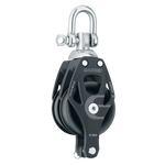 [HK-6270] HARKEN  60 mm Aluminum Element Double Block — Swivel, Becket