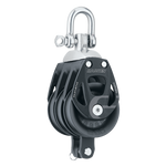 [HK-6273] HARKEN  60 mm Aluminum Element Triple Block — Swivel, Becket